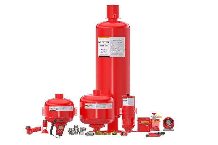 IPS Impulse powder system fire suppression