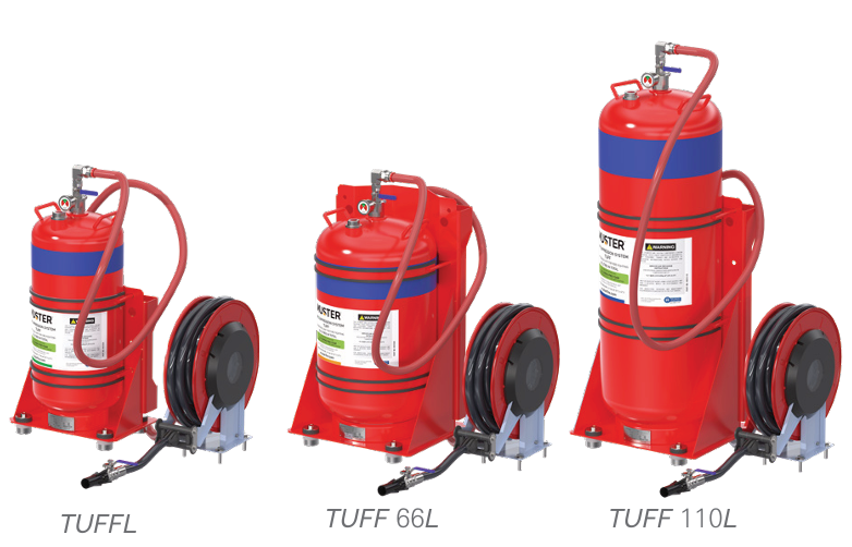 TUFF Transferable Unit for fire fighting range